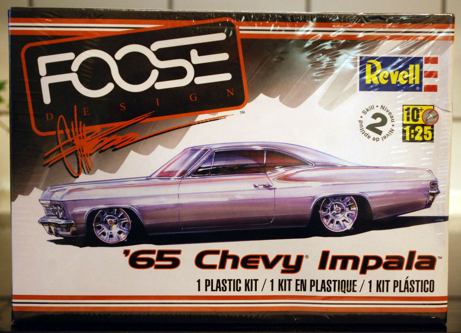 Revell 14190 1965 Chevrolet Impala Chip Foose 1:25 Chevi muscle car Bausatz