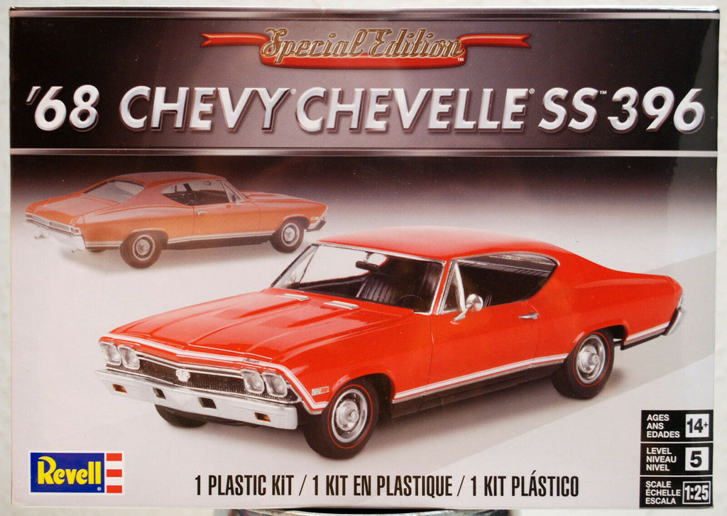 Revell 4445 1968 Chevrolet Chevelle SS 396 1:25 neu 2019 Bausatz muscle car