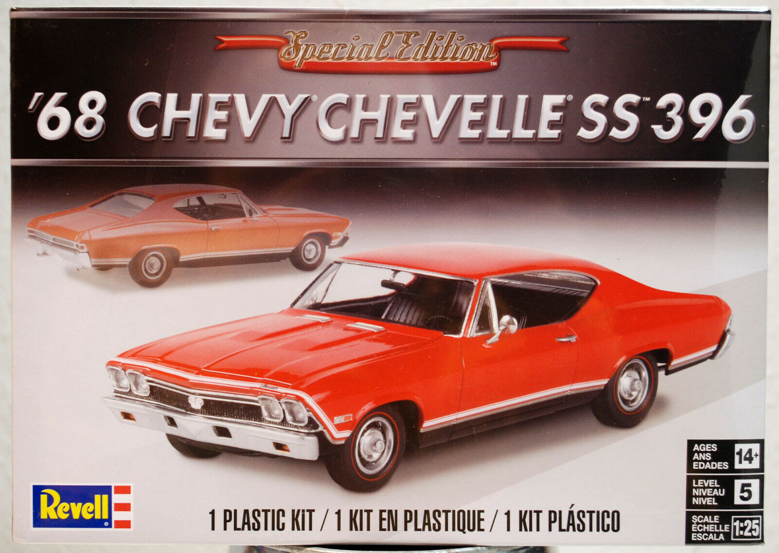 Revell 4445 1968 Chevrolet Chevelle SS 396 1:25 neu 2019 Bausatz muscle car