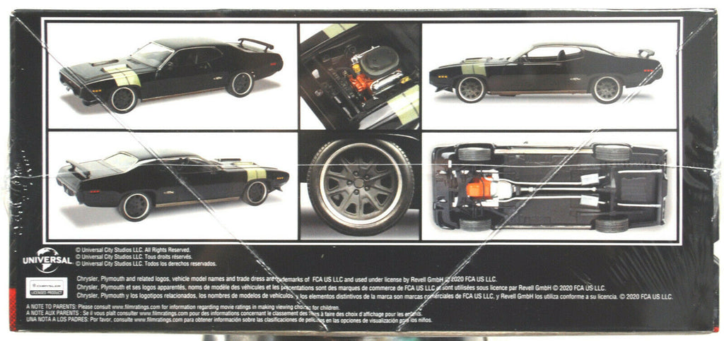 Revell 4477 1971 Dom´s Plymouth GTX Fast & Furious 1:25 FF muscle car
