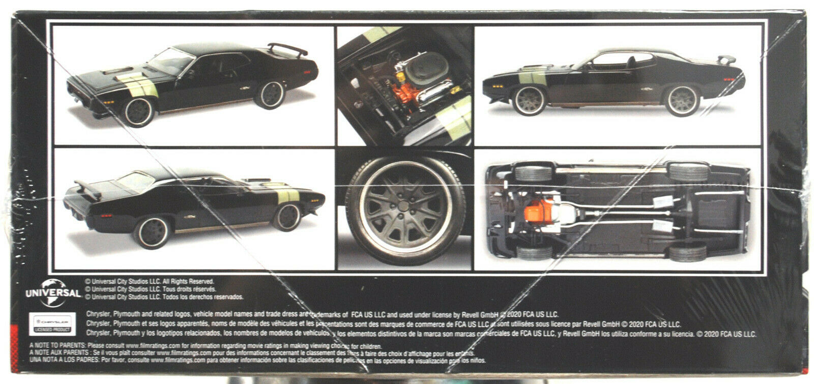 Revell 4477 1971 Dom´s Plymouth GTX Fast & Furious 1:25 FF muscle car