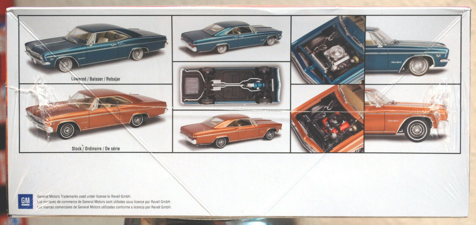 Revell 4497 1966 Chevrolet Impala SS 396 2´n1 1:25 USA Bausatz muscle car