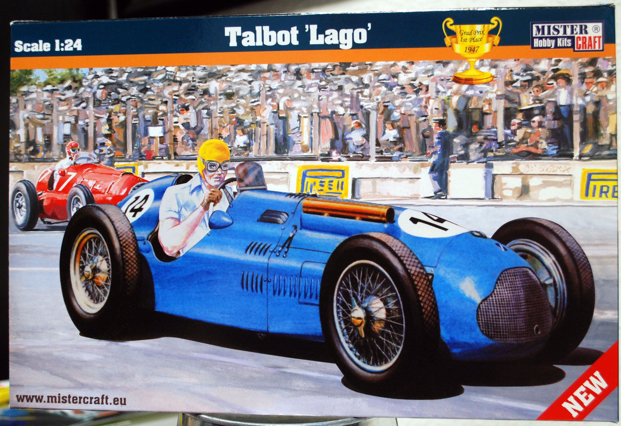 1947 - 1951 Talbot Lago GP Grand Prix F1 1:24 Mistercraft Smer 041649