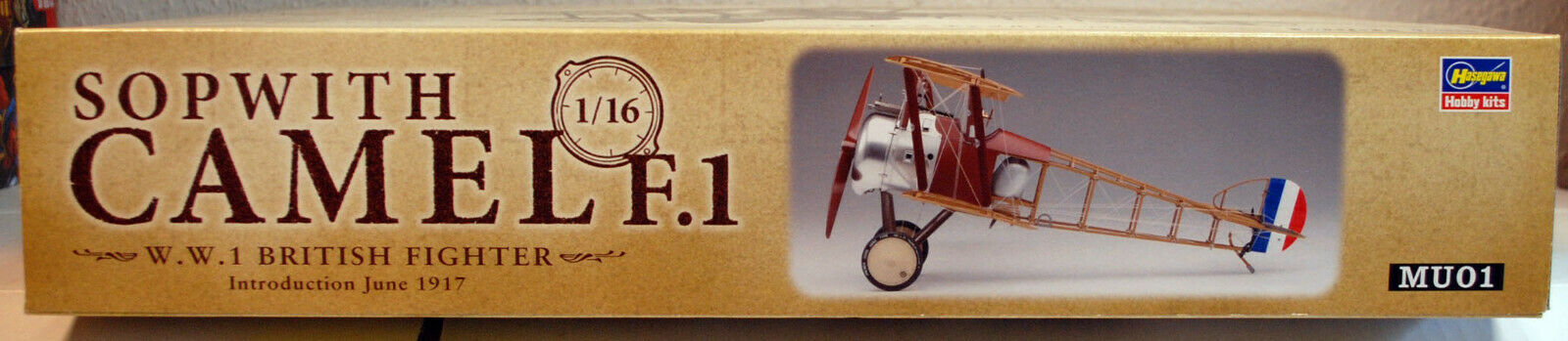 1917 Sopwith Camel F.1 1:16 Hasegawa 50031