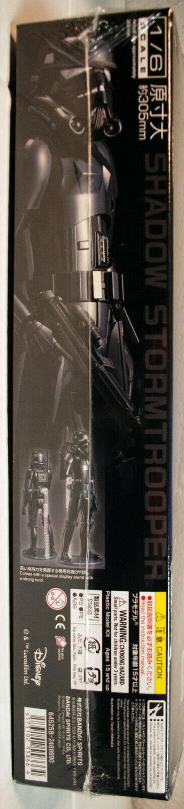 Star Wars Shadow Stormtrooper 1:6 Bandai 5055866 neu 2019