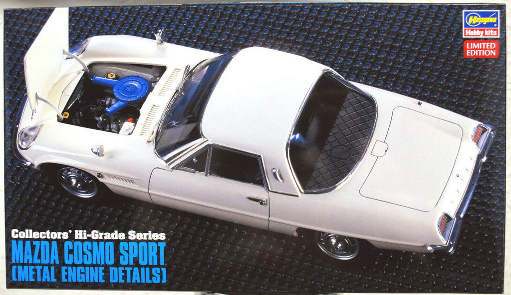 Hasegawa 51046 1968 Mazda Cosmo Sport L10B mit Motor + PE Teilen 1:24 limitiert