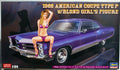 1966 Pontiac Bonneville American Coupe Type P mit Figur 1:24 Hasegawa 52224