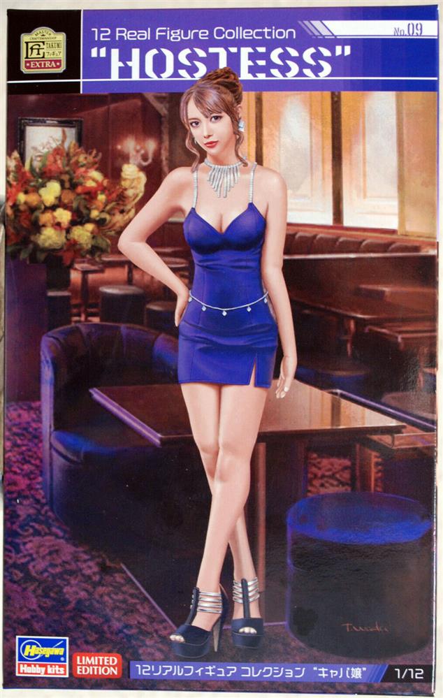 Hasegawa 52297 Real Figure Collection Hostess 1:12 Neu 2021
