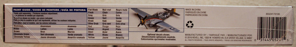 Revell 5241 P 51 D Mustang Big Beautifull Doll, Miss Marilyn II 1:48 Flugzeug
