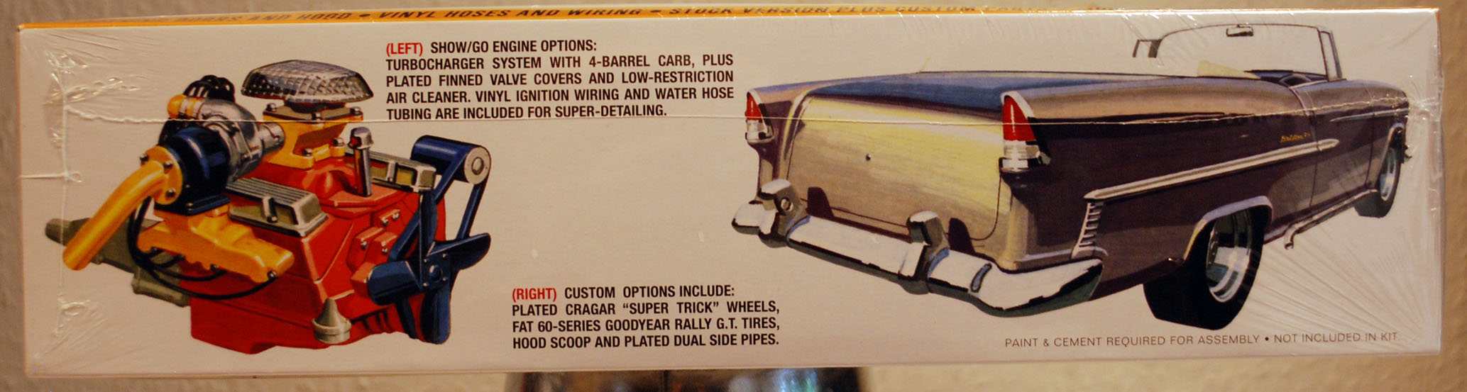 1955 Chevrolet Bel Air Convertible 1:16 AMT 1134 wieder neu 2019