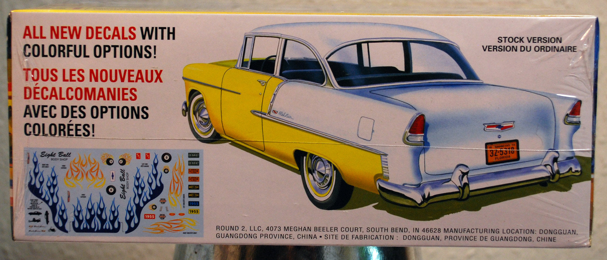 1955 Chevrolet Bel Air Sedan 2`n1 1:25 AMT 1119