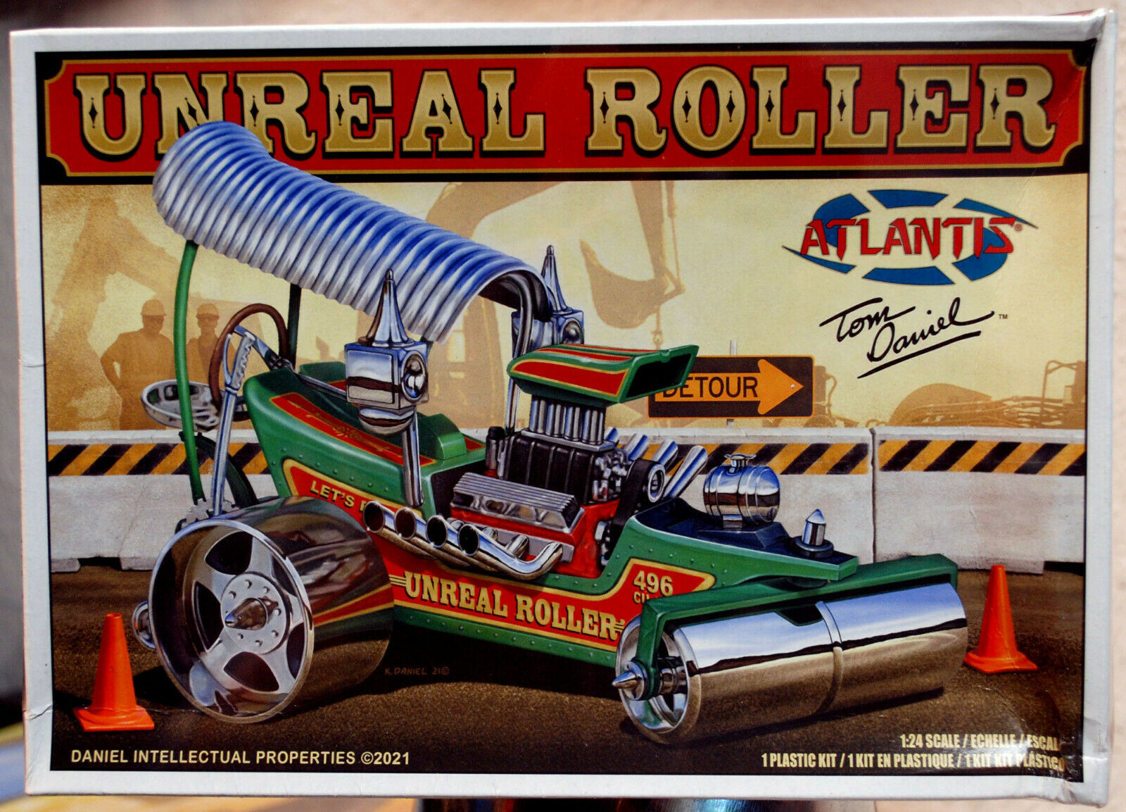 Atlantis 5698 Tom Daniels Unreal Roller Show Car wieder neu 2021
