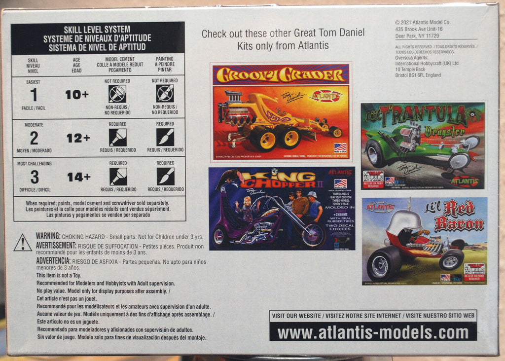 Atlantis 5698 Tom Daniels Unreal Roller Show Car wieder neu 2021