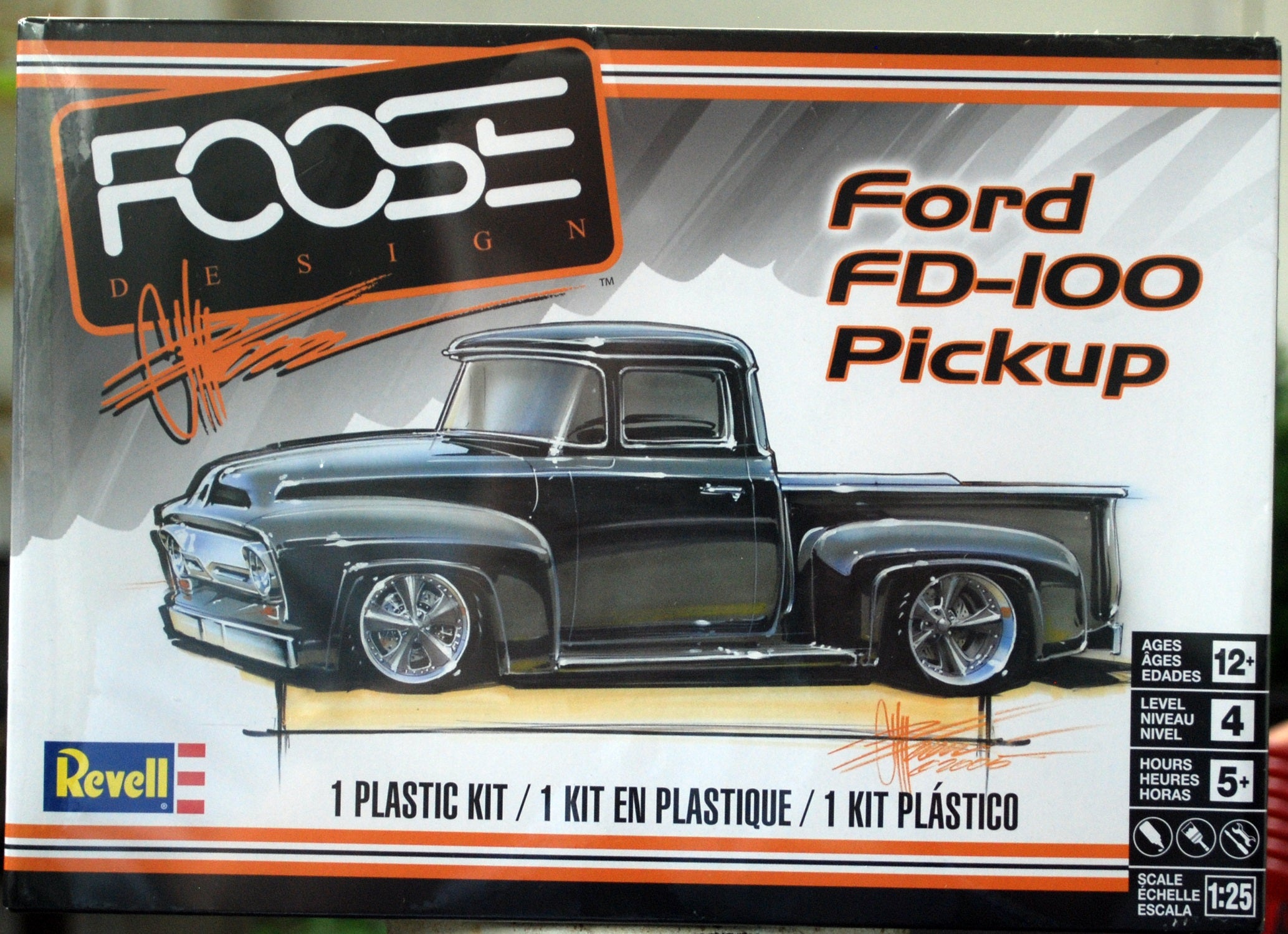 Revell 14426 1956 Ford FD 100 Pickup Chip Foose 1:25 neu 2017 Bausatz USA
