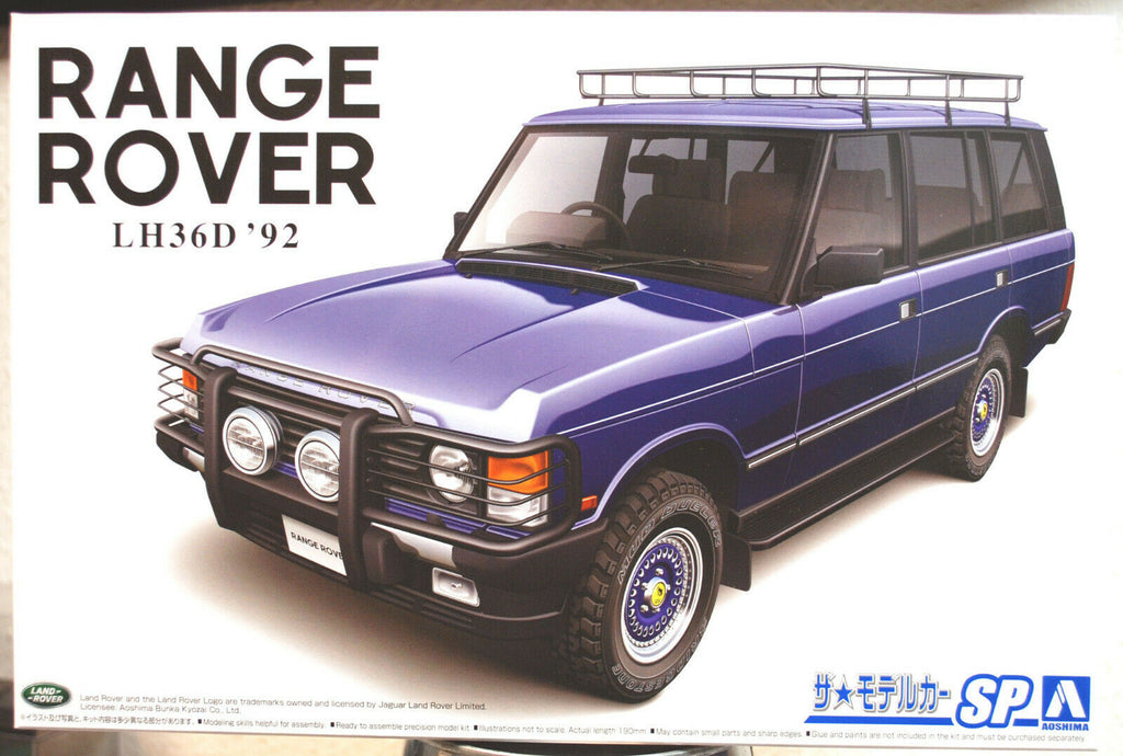 Aoshima 061374 1992 Range Rover Custom LH36D 1:24