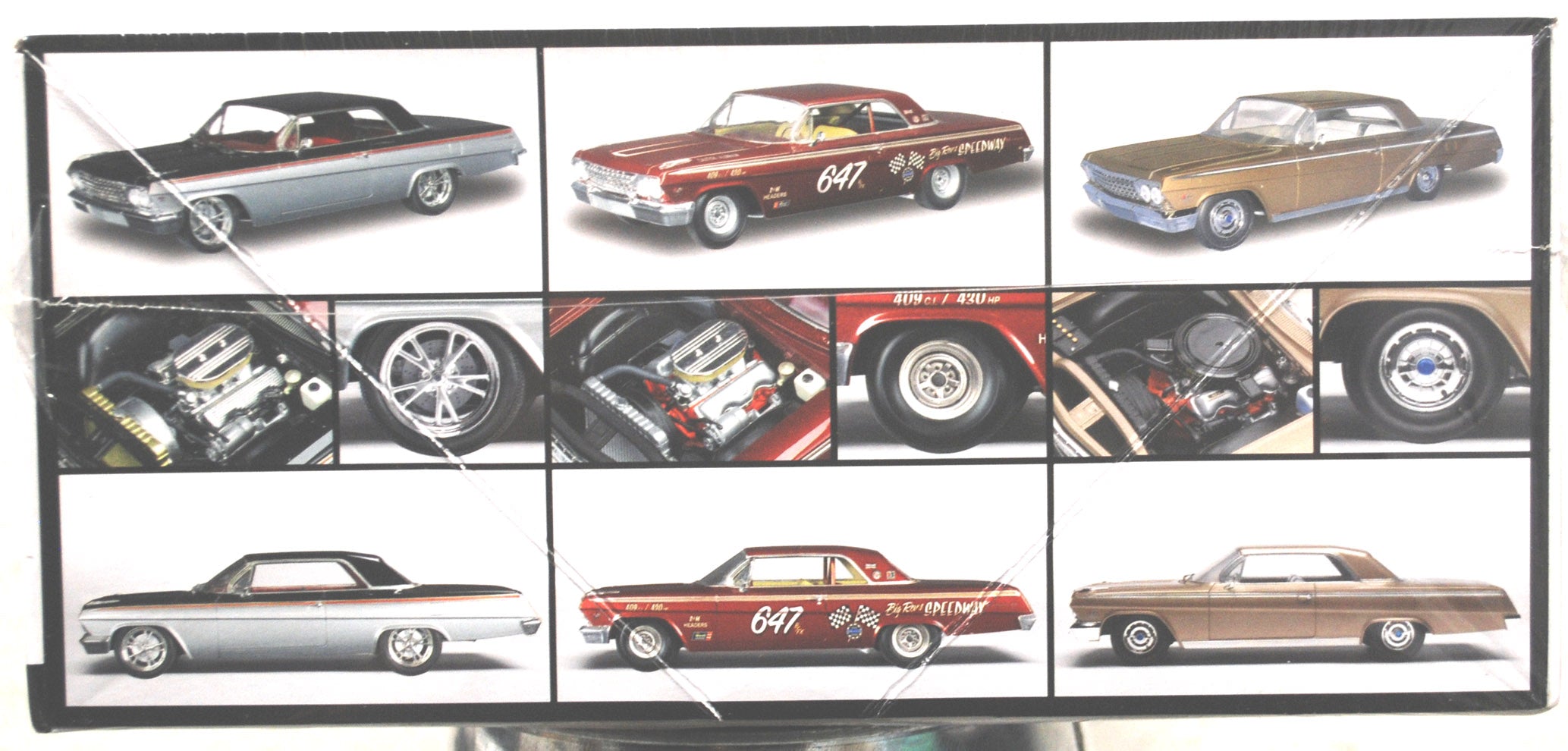 Revell 4466 1962 Chevrolet Impala SS 409 3´n1 1:25 oldschools muscle car Bausatz