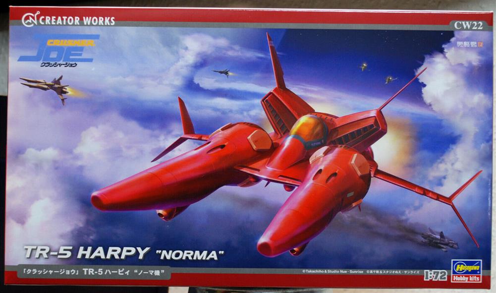 Crusher Joe TR-5 Harpy Norma 1:72 Hasegawa 64522