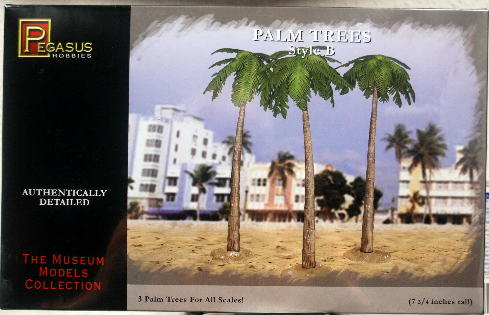 Pegasus 6502 Palmen Kokospalmen Palm Trees Style B 3 Stück