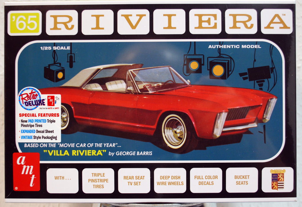1965 Buick Riviera 3´n1 1:25 AMT 1121 wieder neu 2019