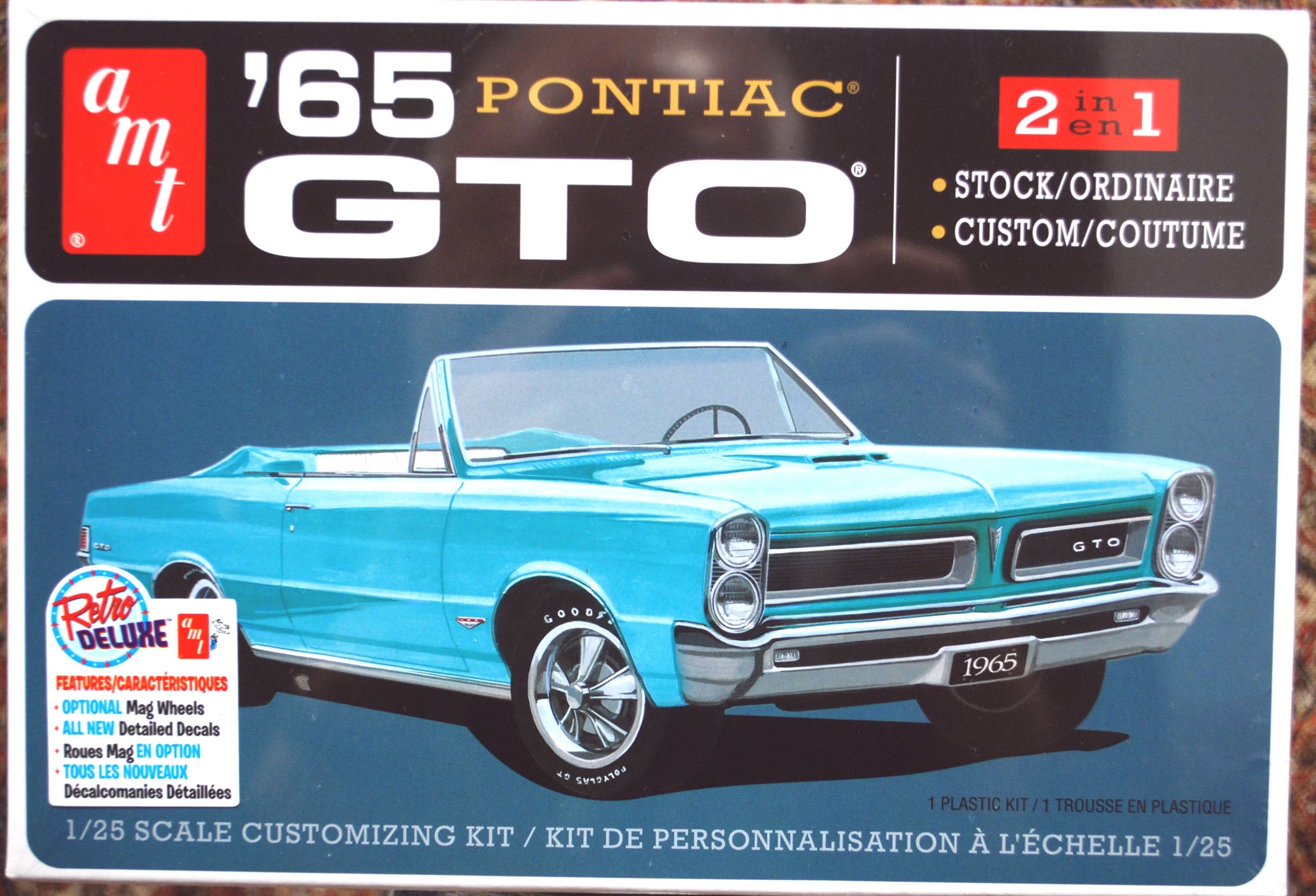 1965 Pontiac GTO 2`n1 1:25 AMT 1191