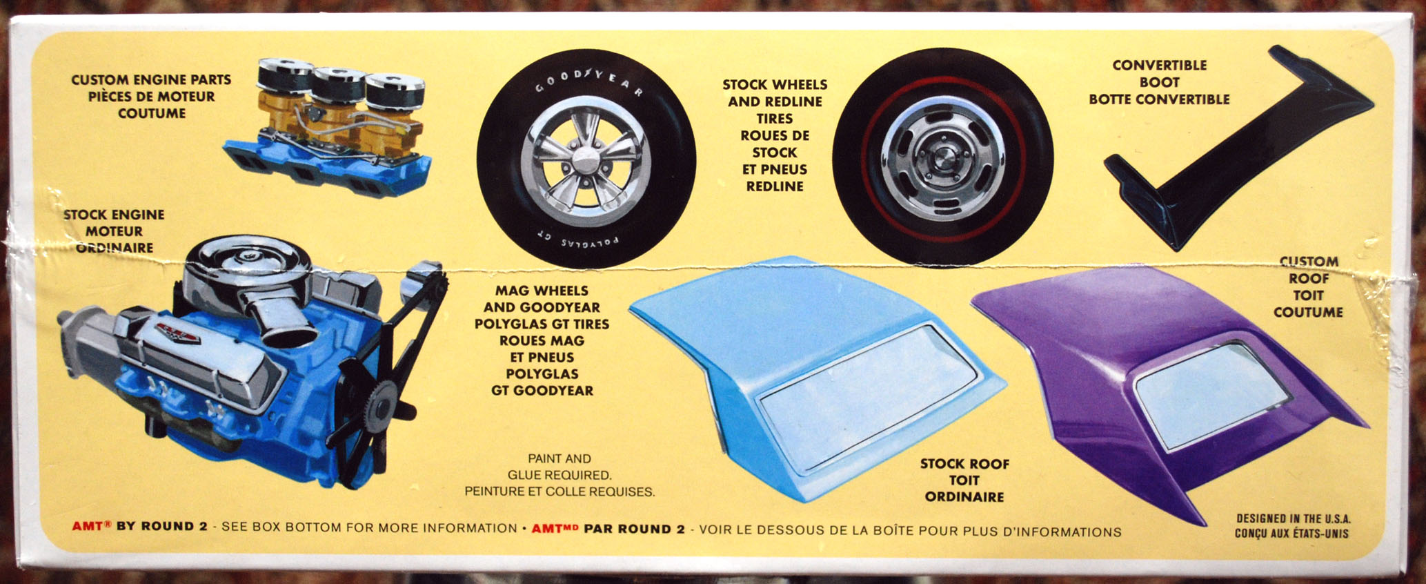 1965 Pontiac GTO 2`n1 1:25 AMT 1191