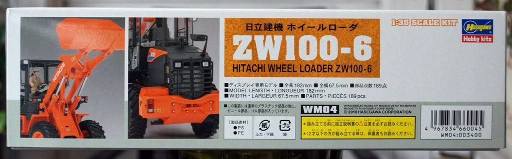 Hitachi ZW 100-6 Radlader 1:35 Hasegawa 66004