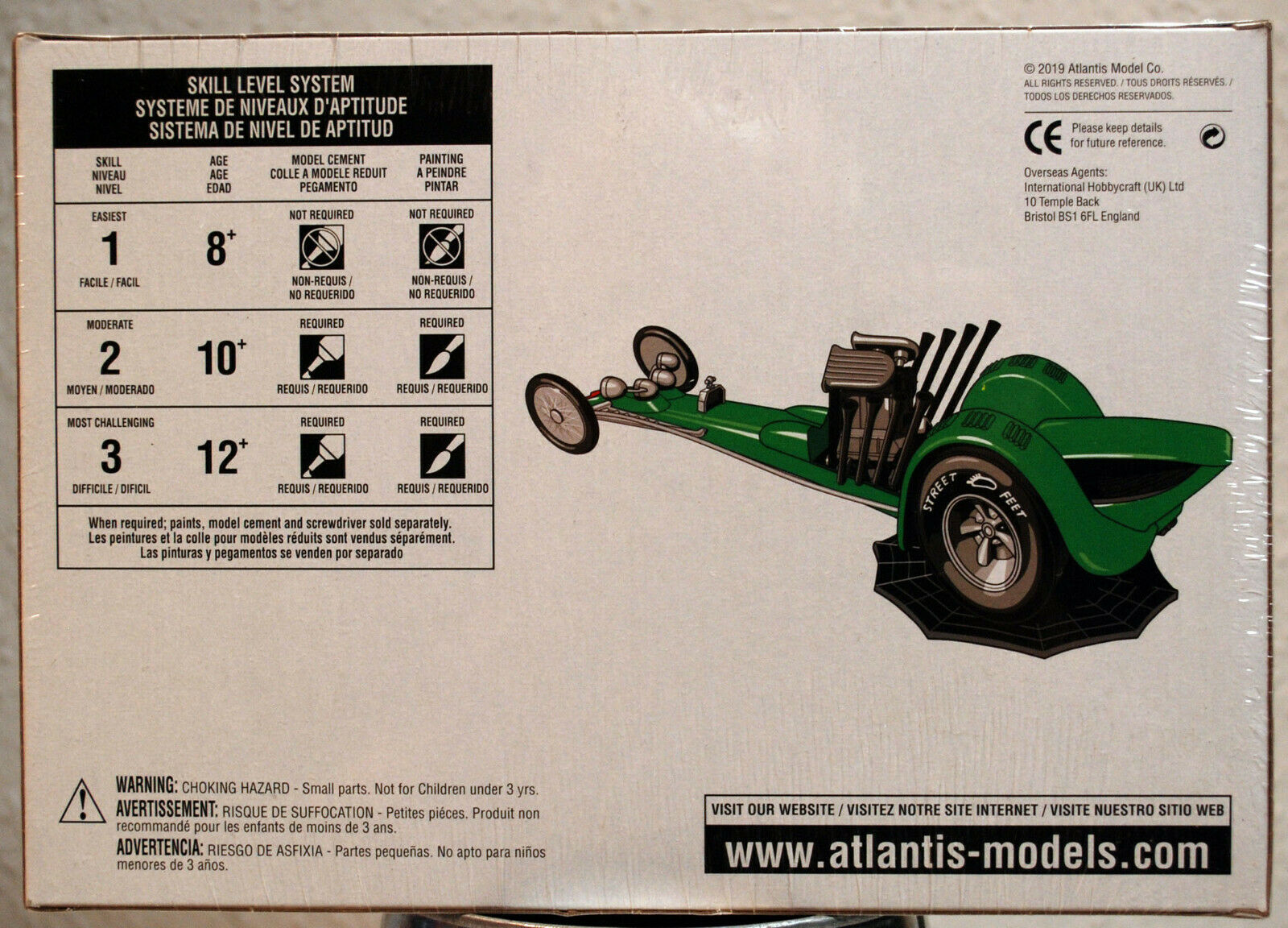 Tom Daniels Li´l T´rantula Dragster 1:32 Atlantis 6651 wieder neu 2019