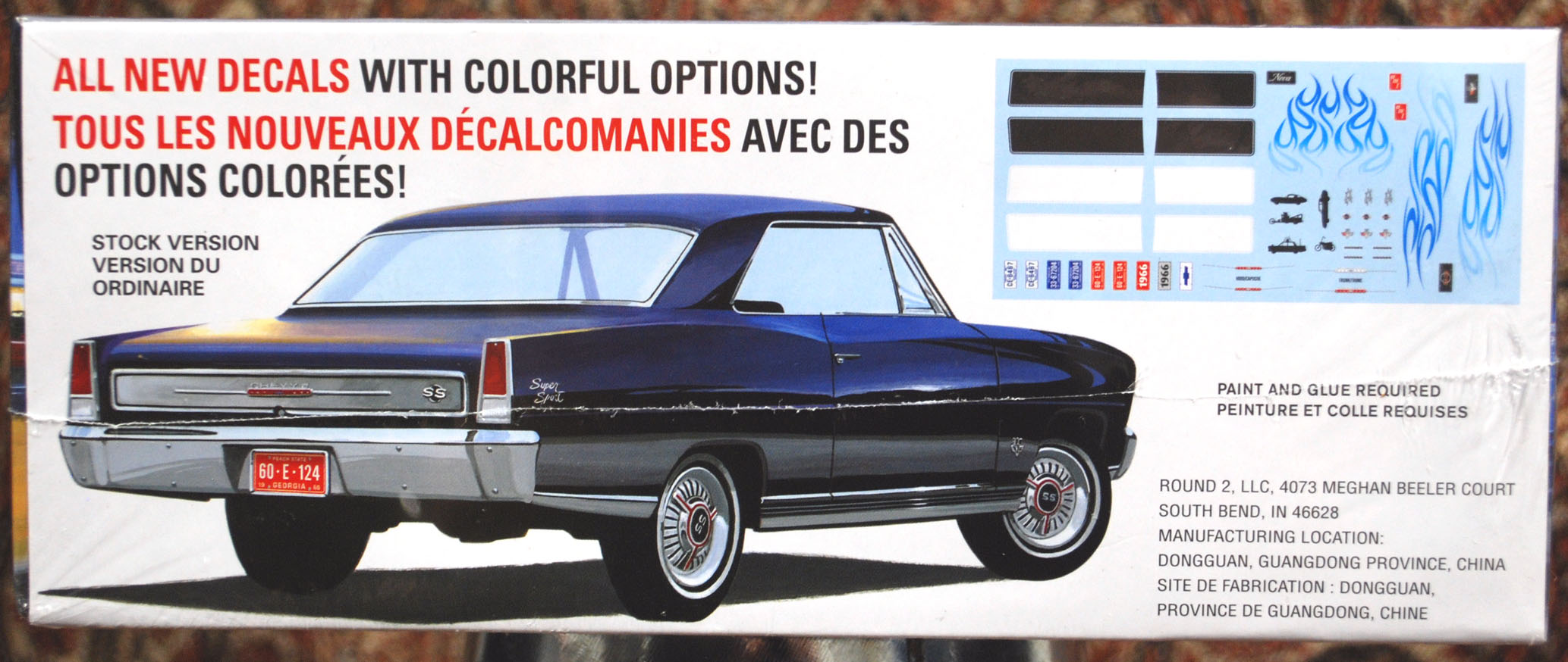 1966 Chevrolet Nova SS 2´n1 1:25 AMT 1198