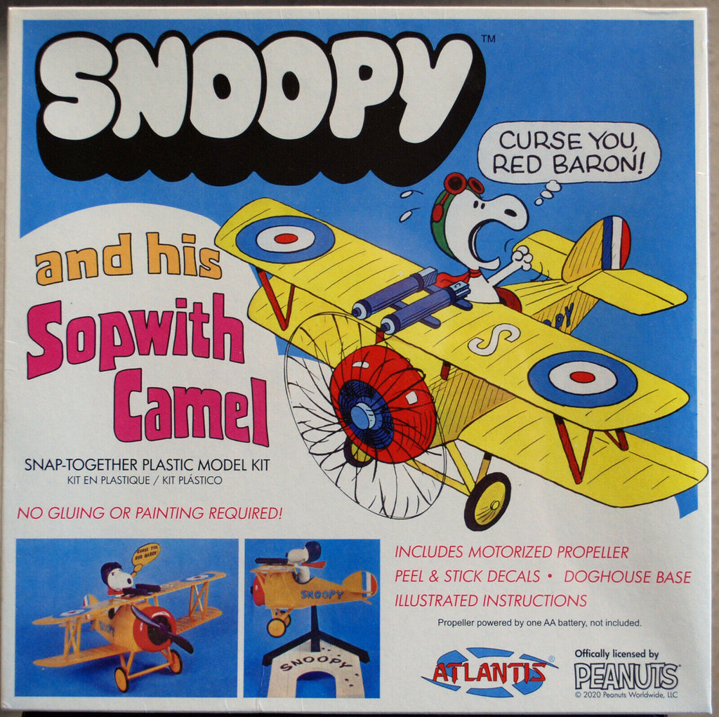 Peanuts Snoopy and his Sopwith Camel (vs. the Red Baron) Atlantis 6779