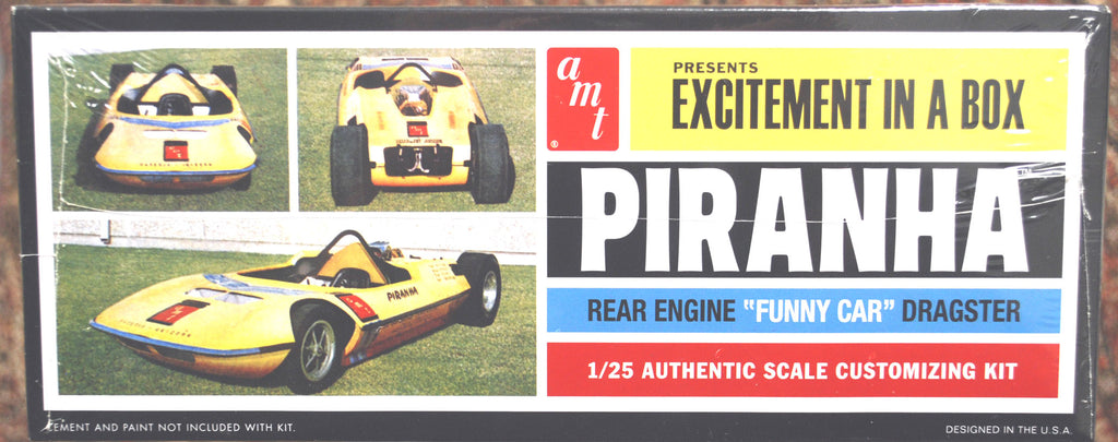 1967 Piranha Funny Car Gene Winfield 1:25 AMT 1122