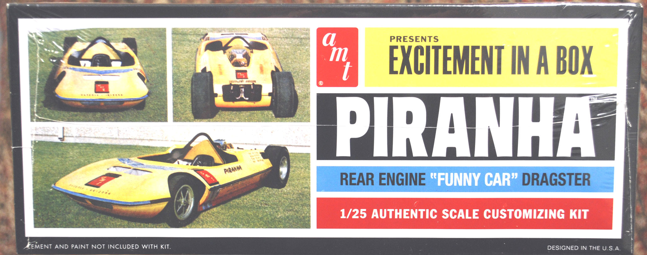 1967 Piranha Funny Car Gene Winfield 1:25 AMT 1122