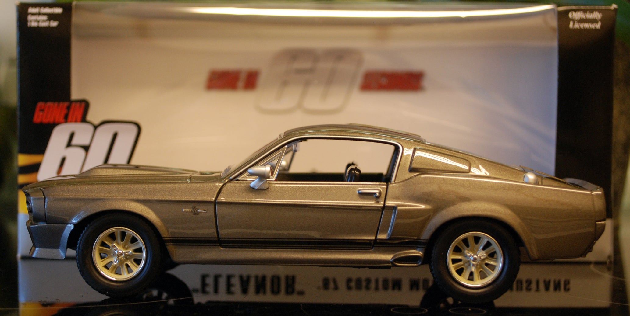 1967 Shelby GT 350 Eleanor Nur noch 60 Sekunden 1:24 Green Light 18220