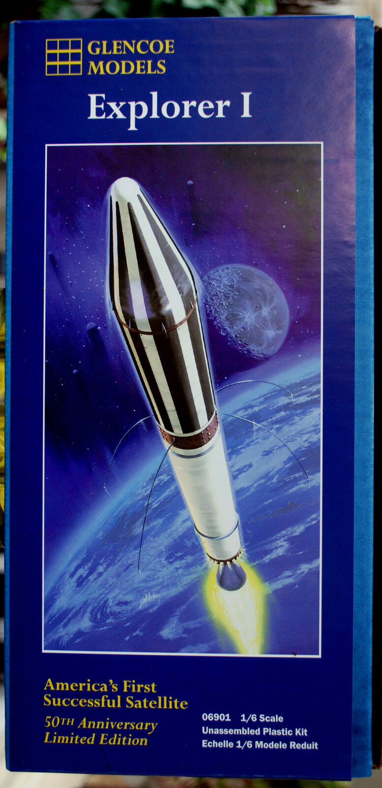 Explorer I Americas first Successfull Satellite 1:6 Glencoe 6901