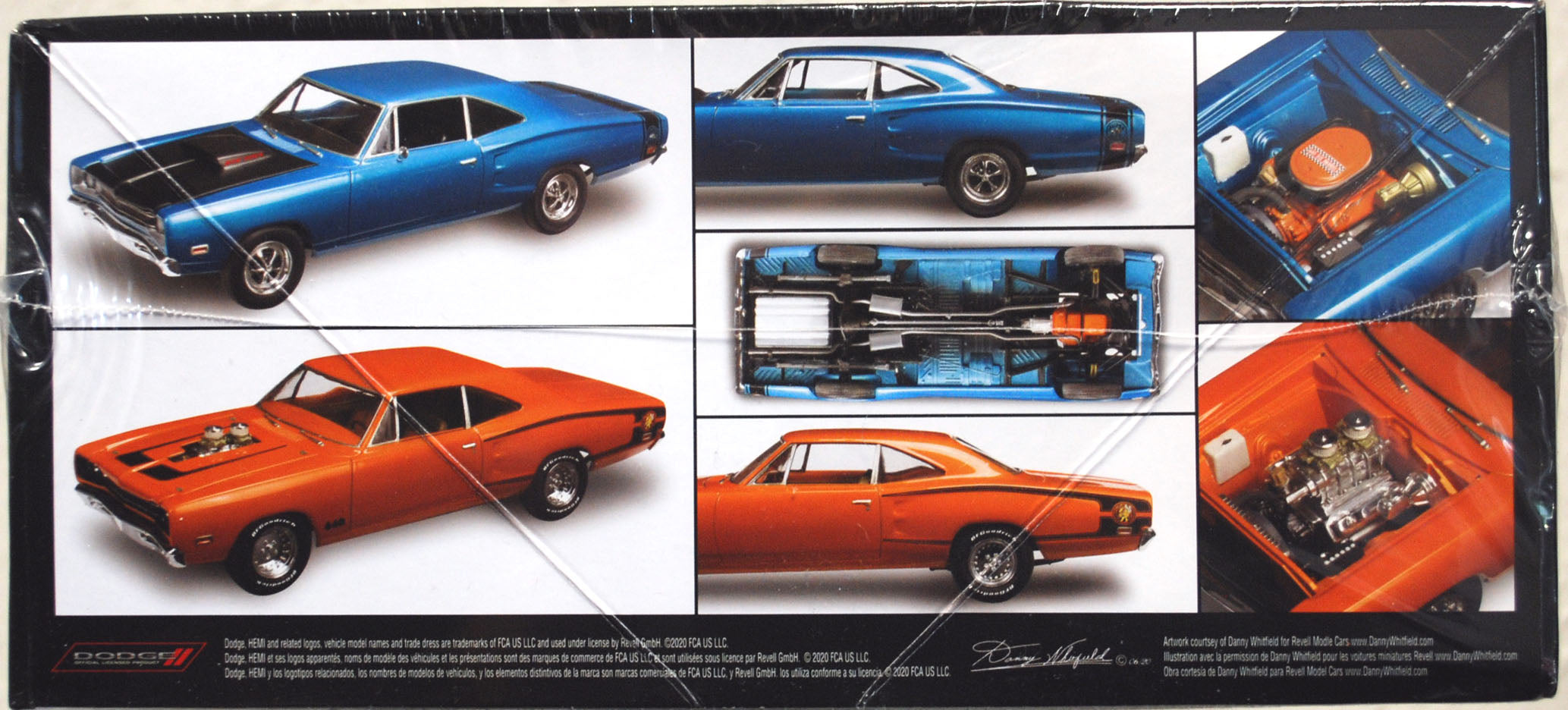 Revell 4505 1969 Dodge Super Bee 440 Six Pack 2´n1 1:25 USA muscle car Bausatz
