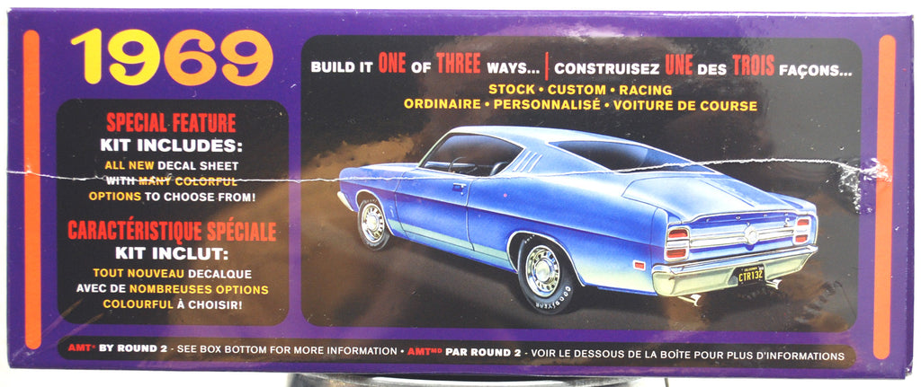 1969 Ford Torino Cobra 3´n1 1:25 AMT 1217 wieder neu 2020
