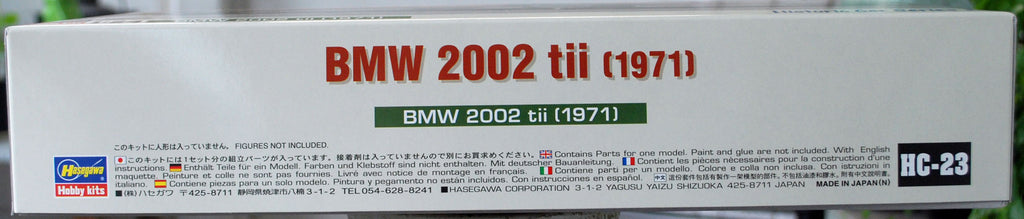 1971 BMW 2002 tii 1:24 Hasegawa 21123 neu 2017  new tool