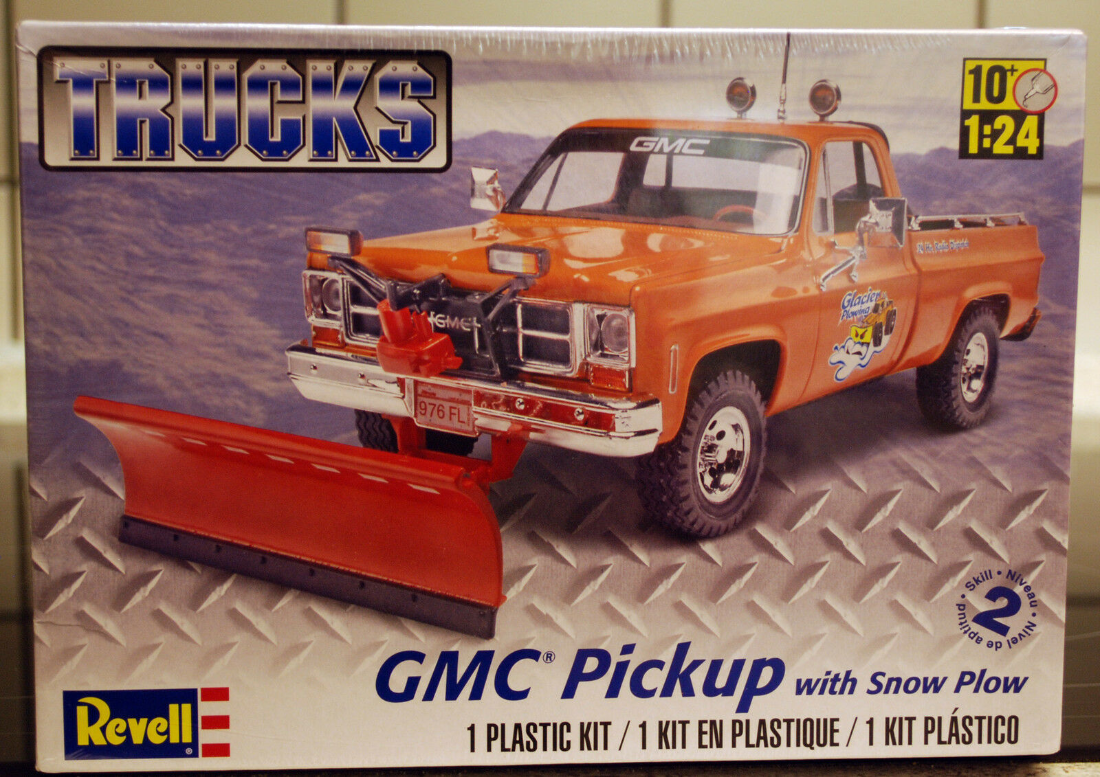 Revell 7222 1977 GMC Pickup Schneepflug 1:25 USA Bausatz