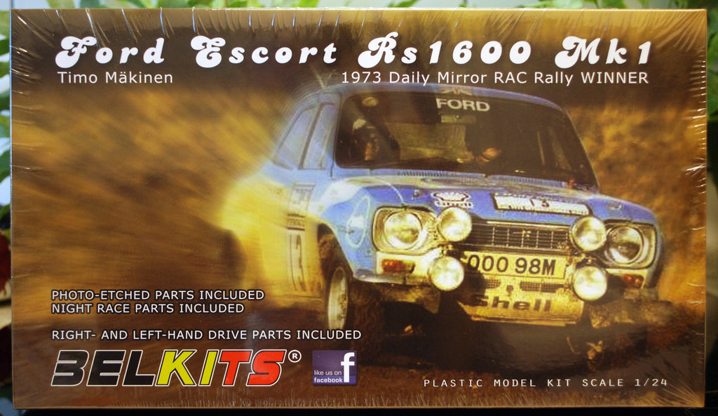 Belkits 006 1973 Ford Escort RS 1600 Mk. I Winner 1973, 1:24 neu 2016 New tool