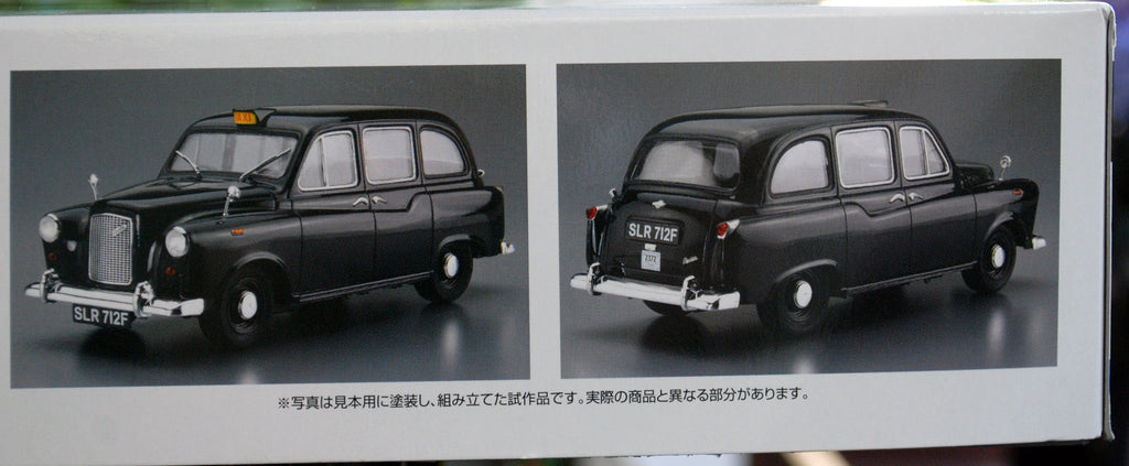 Aoshima 059678 1989 London Taxi Black Cab LT 1 Fairway Austin FX 4 1:24