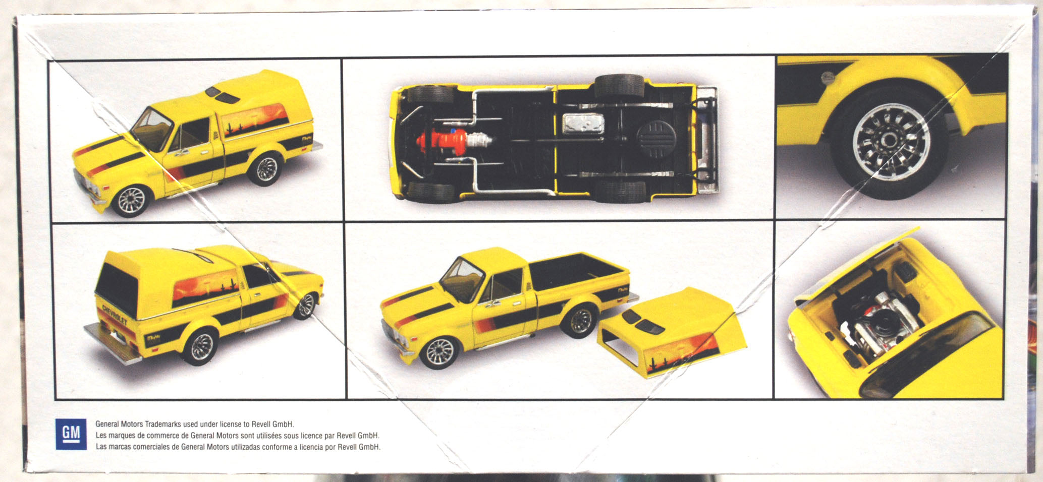 Revell 4493 1972 Chevrolet LUV Pickup Camper 1:24 USA Bausatz