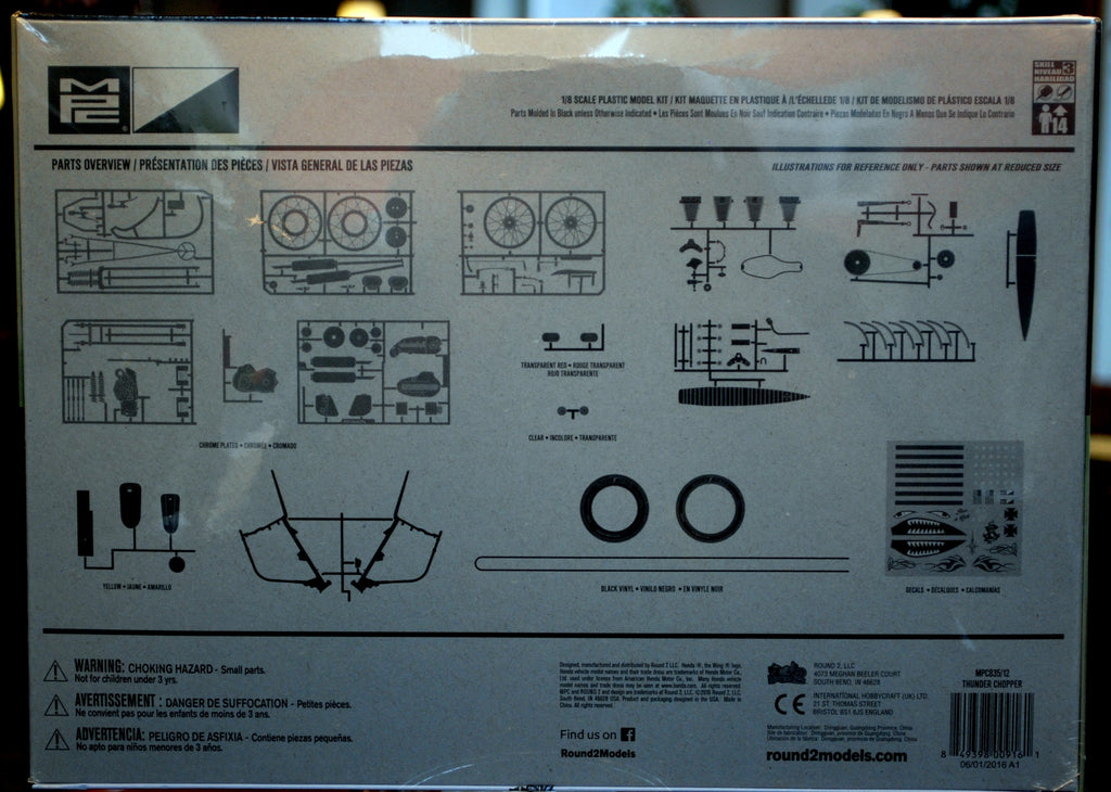 MPC 835 197x Thunder Chopper 1:8