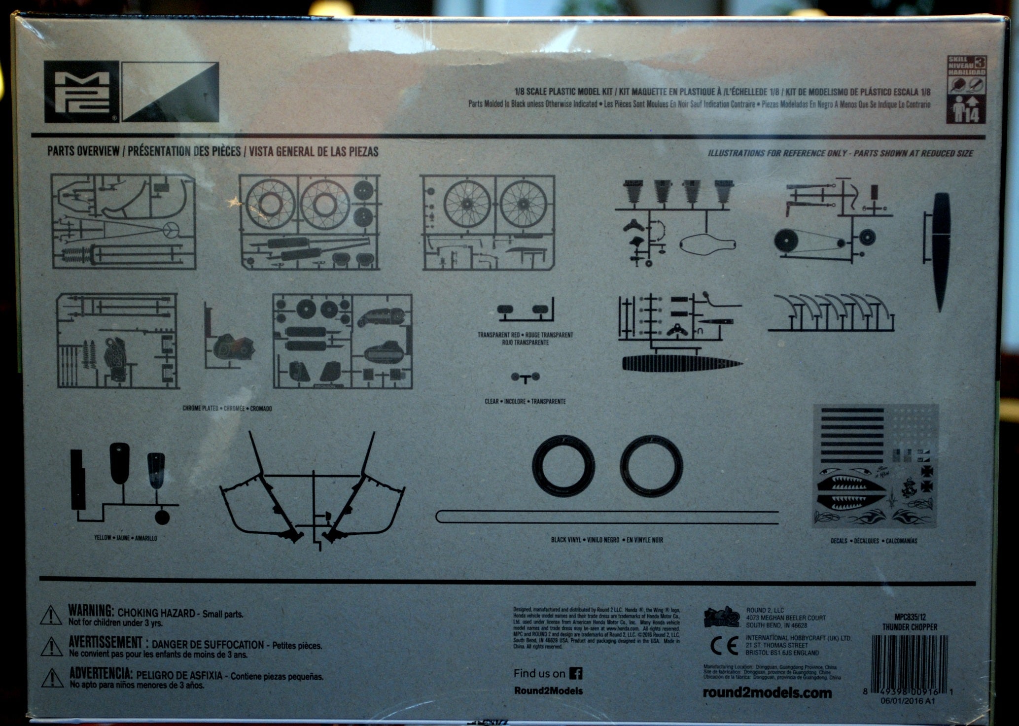 MPC 835 197x Thunder Chopper 1:8