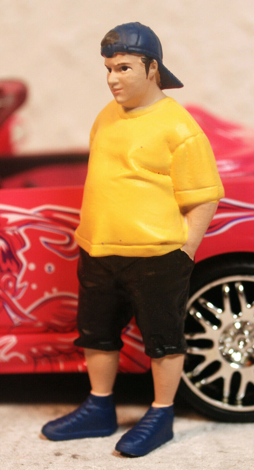 76378 American Diorama Car Meet 1 Figure II 1:24 neu 2021