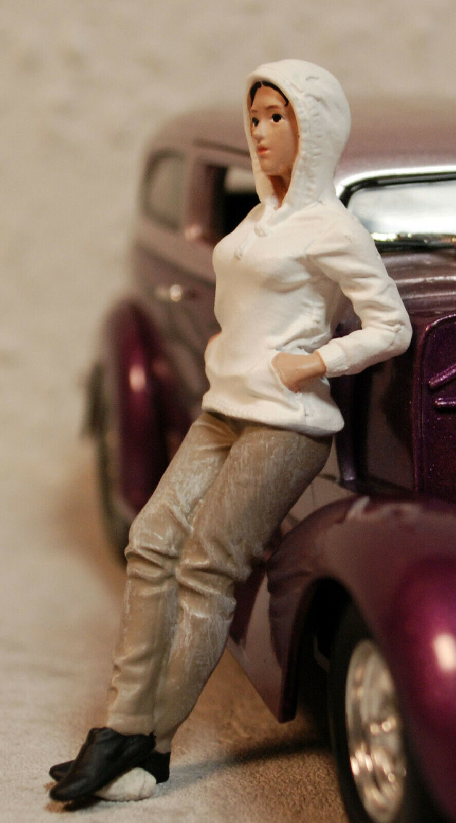 76389 American Diorama Car Meet 2 Figure I 1:24 neu 2021