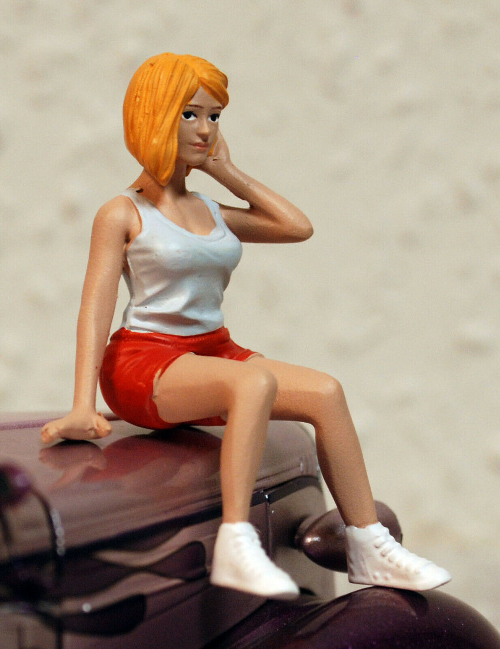 76393 American Diorama Car Meet 2 Figure V 1:24 neu 2021