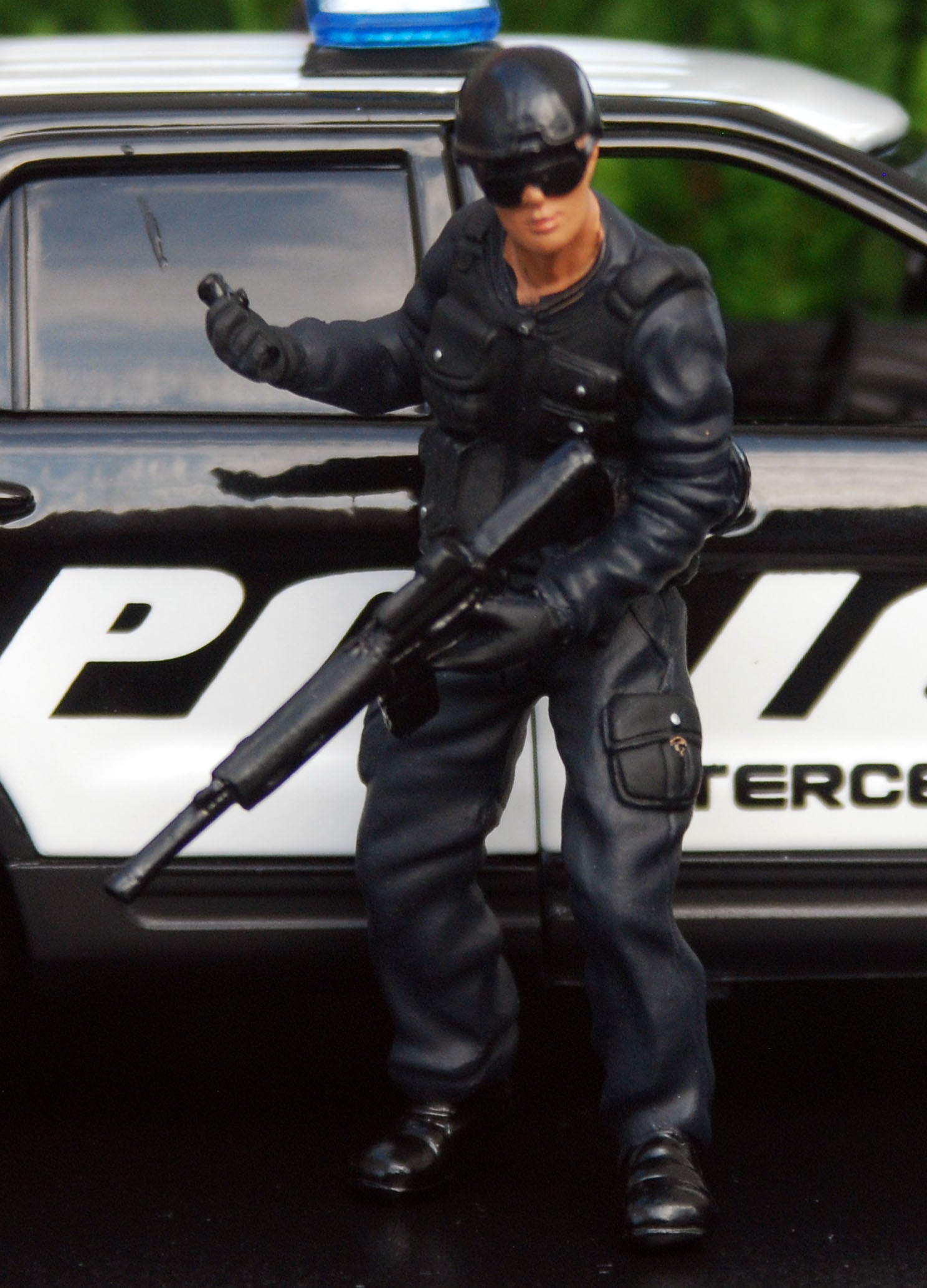 77469 American Diorama  Swat Team Polizei SEK Flash 1:24