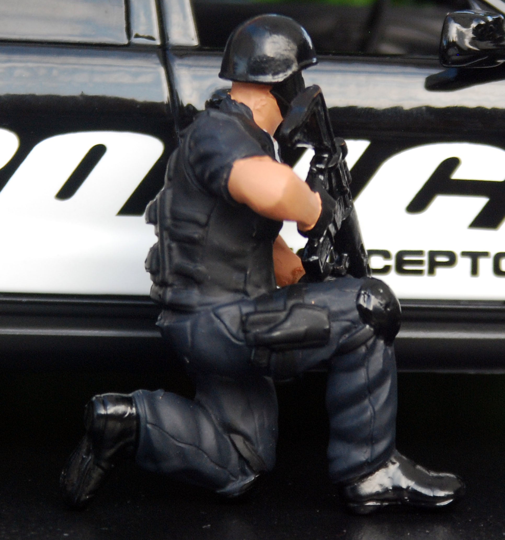 77471 American Diorama  Swat Team Polizei SEK Snip 1:24
