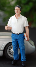 77493 American Diorama Werkstatt Team Mechanic Manager Tim 1:24