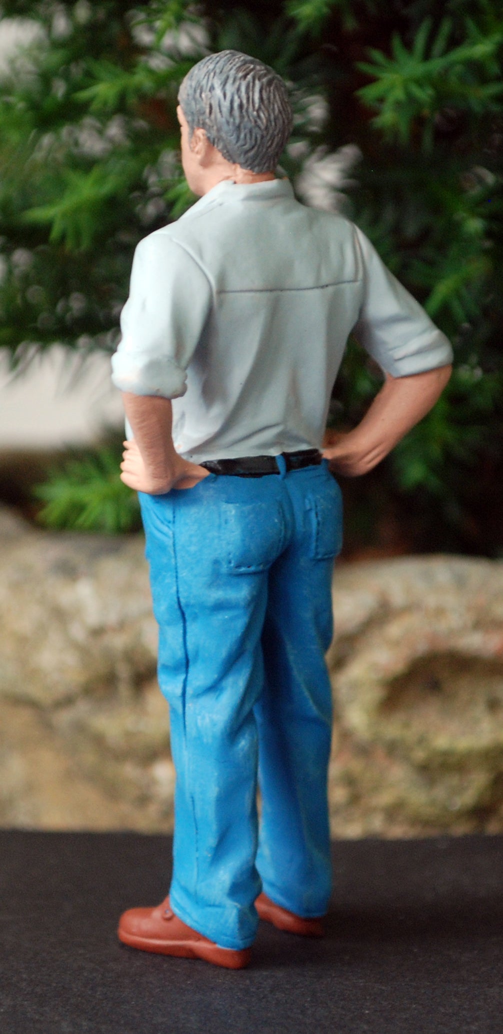 77505 American Diorama 70´s Figur V stehender Mann cooler Typ  1:24