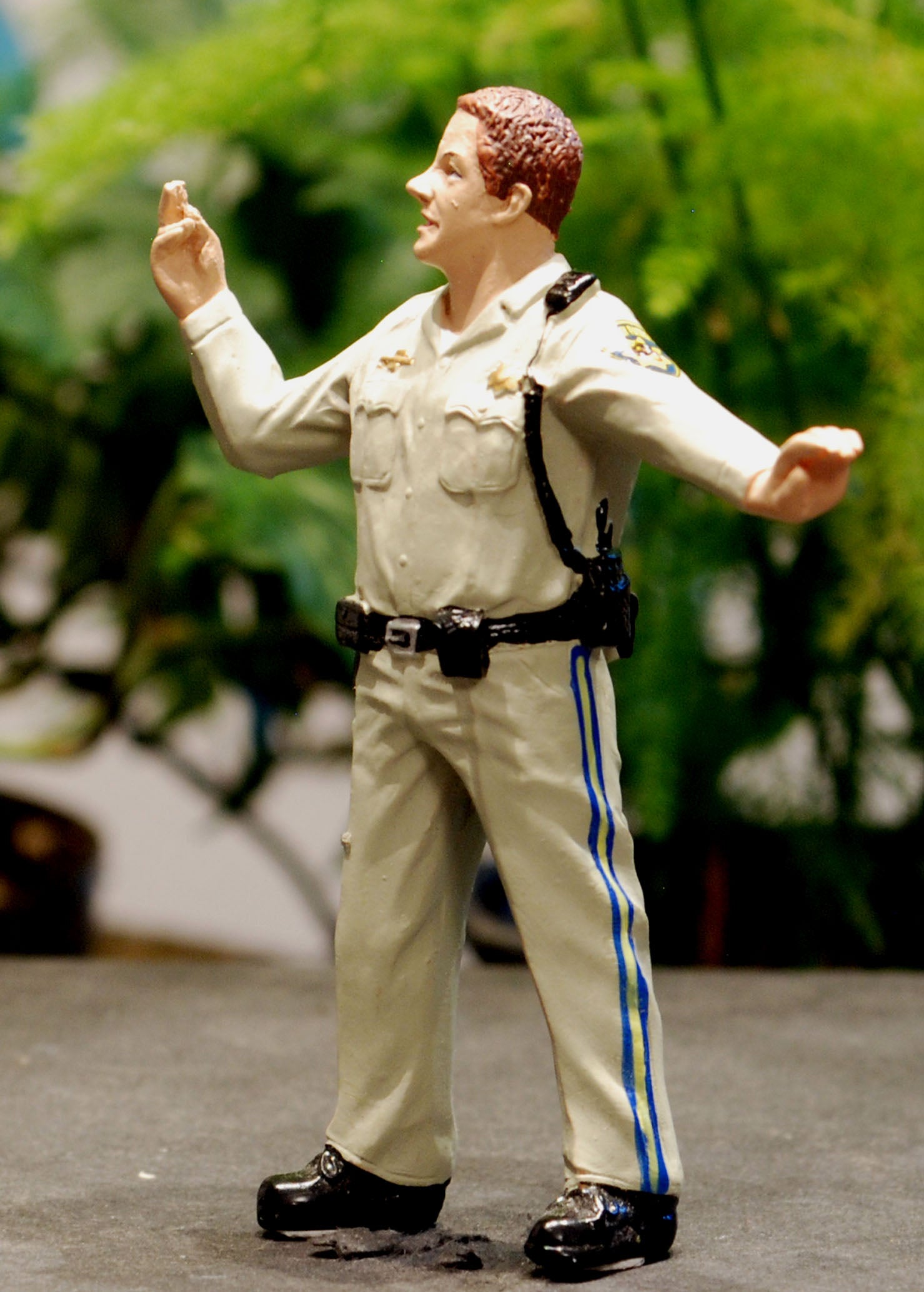77515 American Diorama Sheriff Directing Traffic Polizei 1:24 neu 2017